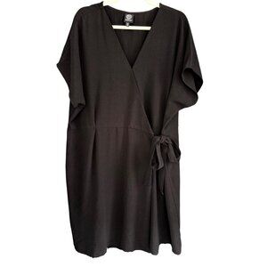 Black Wrap Dress